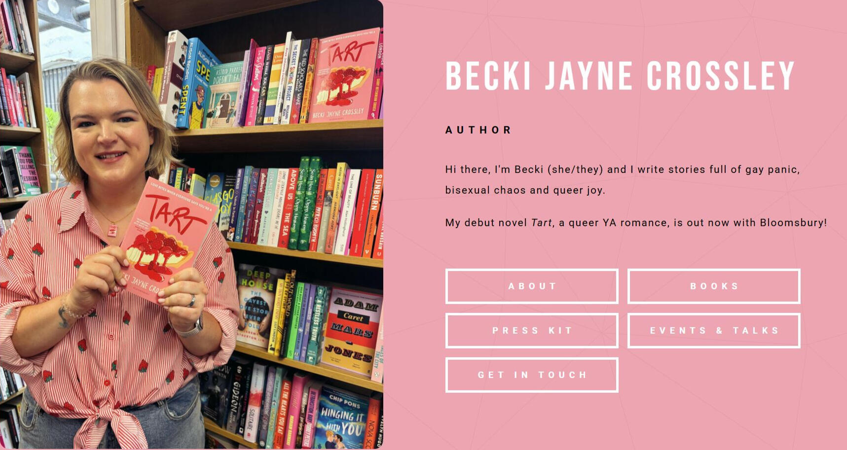 Becki Jayne Crossley Author | Tier 2